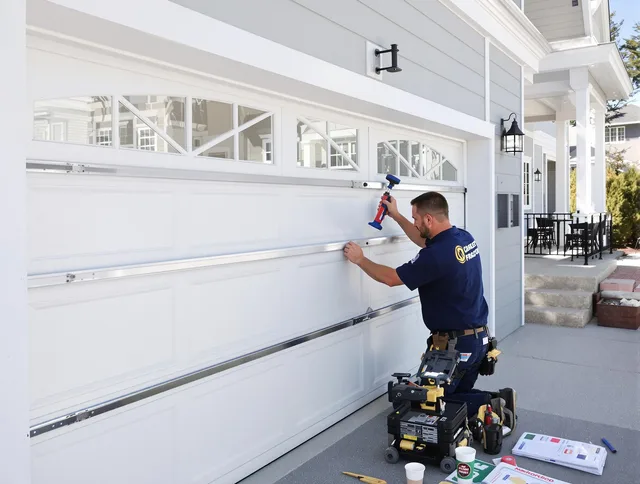 Professional garage door installation by Cypress Garage Door Repair in Cypress